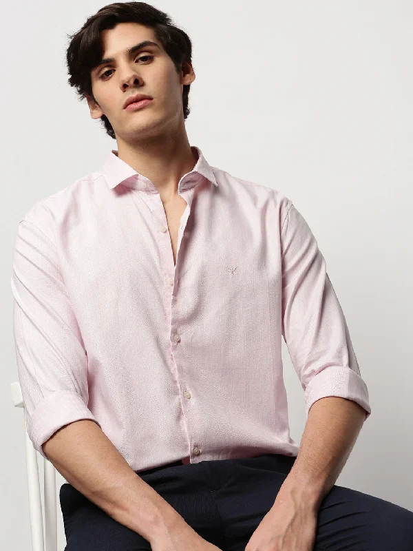 Men's Moisture - Wicking Performance Fabric Casual Shirts for Outdoor ActivitiesMen Pink Solid Casual Casual Shirts Men's Moisture - Wicking Performance Fabric Casual Shirts for Outdoor ActivitiesMen Pink Solid Casual Casual Shirts