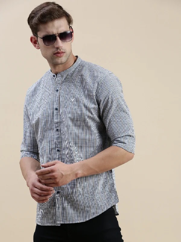 Men's Button - Down Oxford Casual Shirts in Crisp White for a Classic and Versatile StyleMen Multi Checked Casual Shirt Men's Button - Down Oxford Casual Shirts in Crisp White for a Classic and Versatile StyleMen Multi Checked Casual Shirt