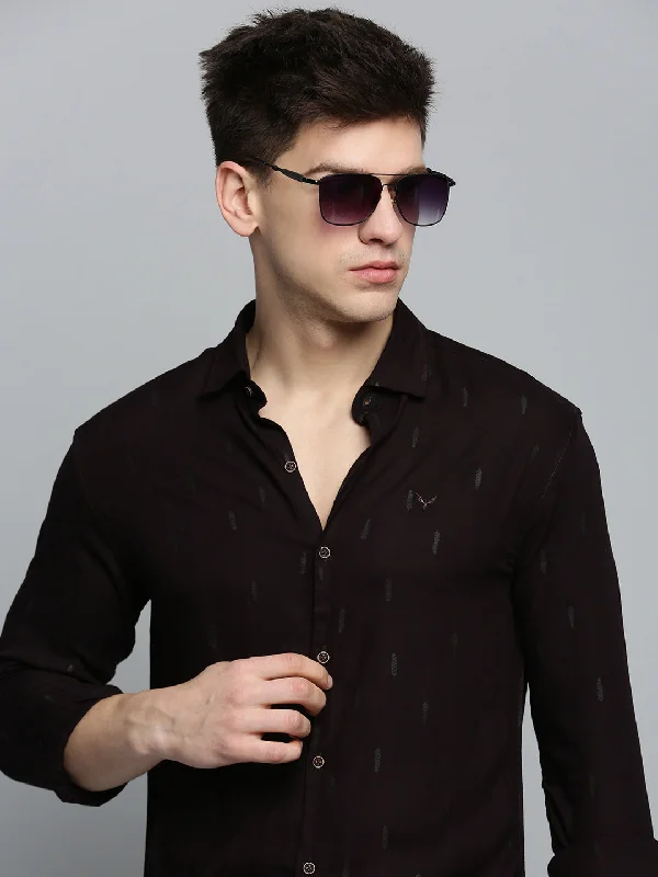 Men's Sustainable Recycled Material Casual Shirts for Eco - Conscious ConsumersMen Red Printed Casual Shirt Men's Sustainable Recycled Material Casual Shirts for Eco - Conscious ConsumersMen Red Printed Casual Shirt