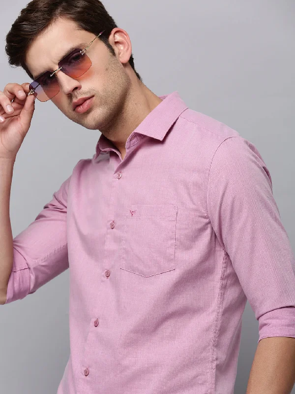Men's Distressed Denim Casual Shirts with Frayed Edges for a Trendy and Rugged LookMen Mauve Solid Casual Shirt Men's Distressed Denim Casual Shirts with Frayed Edges for a Trendy and Rugged LookMen Mauve Solid Casual Shirt