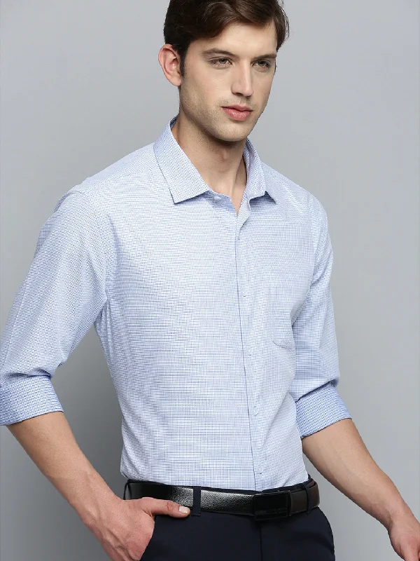 Men's Graphic - Printed Casual Shirts with Pop - Culture References for a Fun and Stylish LookMen Blue Striped Formal Shirt Men's Graphic - Printed Casual Shirts with Pop - Culture References for a Fun and Stylish LookMen Blue Striped Formal Shirt