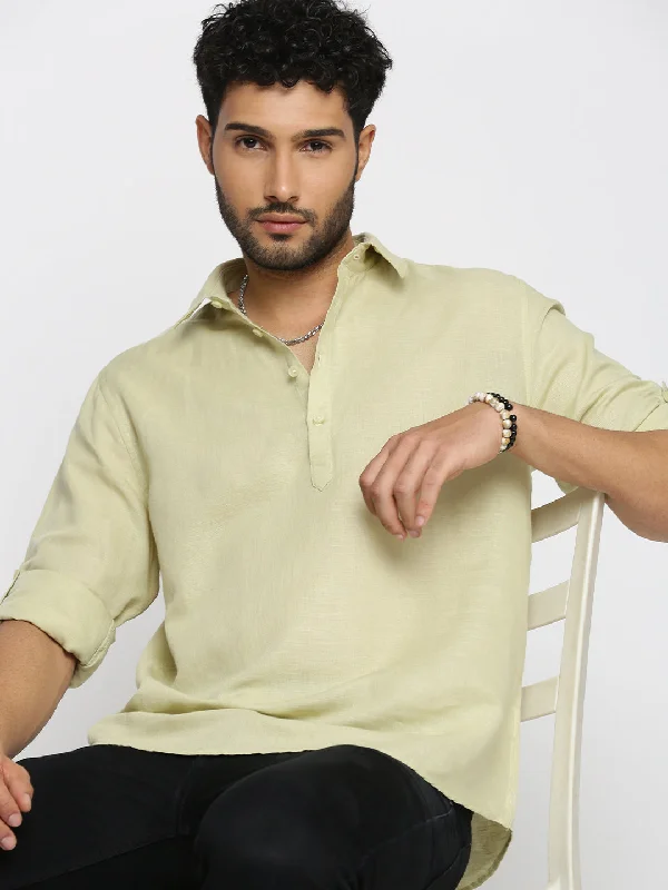 Men's Distressed Denim Casual Shirts with Frayed Edges for a Trendy and Rugged LookMen Green Solid Shirt Collar Casual Short Shirt Men's Distressed Denim Casual Shirts with Frayed Edges for a Trendy and Rugged LookMen Green Solid Shirt Collar Casual Short Shirt