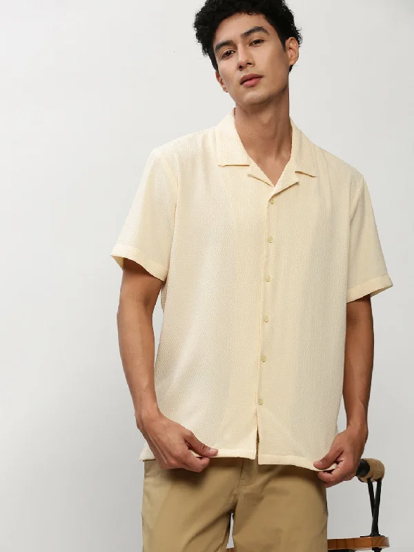 Men's Distressed Denim Casual Shirts with Frayed Edges for a Trendy and Rugged LookMen Cream Solid Casual Casual Shirts Men's Distressed Denim Casual Shirts with Frayed Edges for a Trendy and Rugged LookMen Cream Solid Casual Casual Shirts
