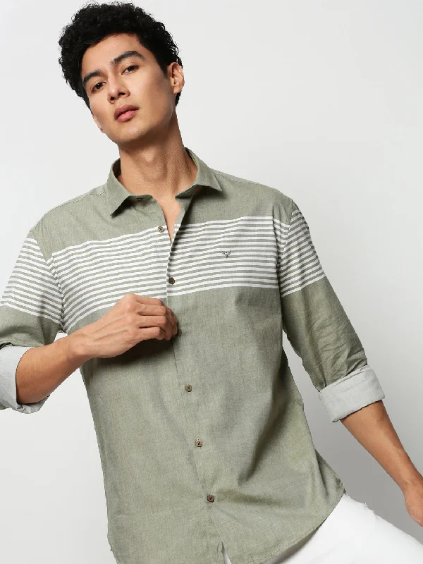 Plus Size Men's Plaid Flannel Casual Shirts in Earth Tones for a Cozy Fall OutfitMen Green Striped Casual Casual Shirts Plus Size Men's Plaid Flannel Casual Shirts in Earth Tones for a Cozy Fall OutfitMen Green Striped Casual Casual Shirts