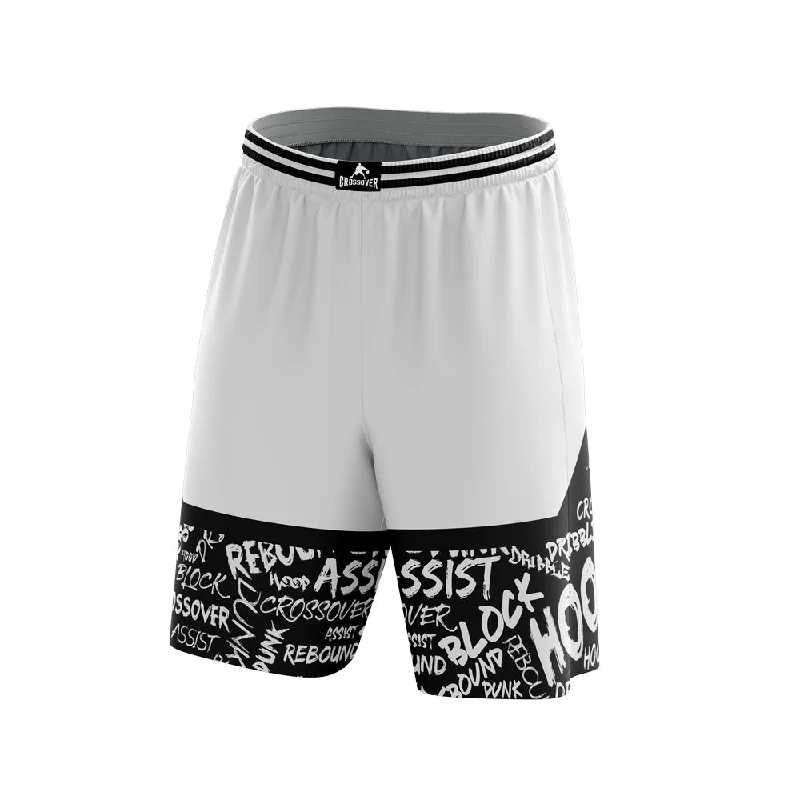 Tie - Waist Women Shorts for a Customizable FitGraffiti Shorts