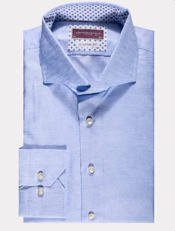Men's Tailored Fit Checkered Casual Shirts in Multicolor for a Smart - Casual EnsembleAnkara Blue Cotton Linen Mix Shirt Blue/tailo Men's Tailored Fit Checkered Casual Shirts in Multicolor for a Smart - Casual EnsembleAnkara Blue Cotton Linen Mix Shirt Blue/tailo
