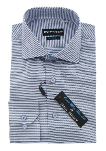 Men's Graphic - Printed Casual Shirts with Pop - Culture References for a Fun and Stylish LookBlue Slim Fit Casual Shirt Men's Graphic - Printed Casual Shirts with Pop - Culture References for a Fun and Stylish LookBlue Slim Fit Casual Shirt