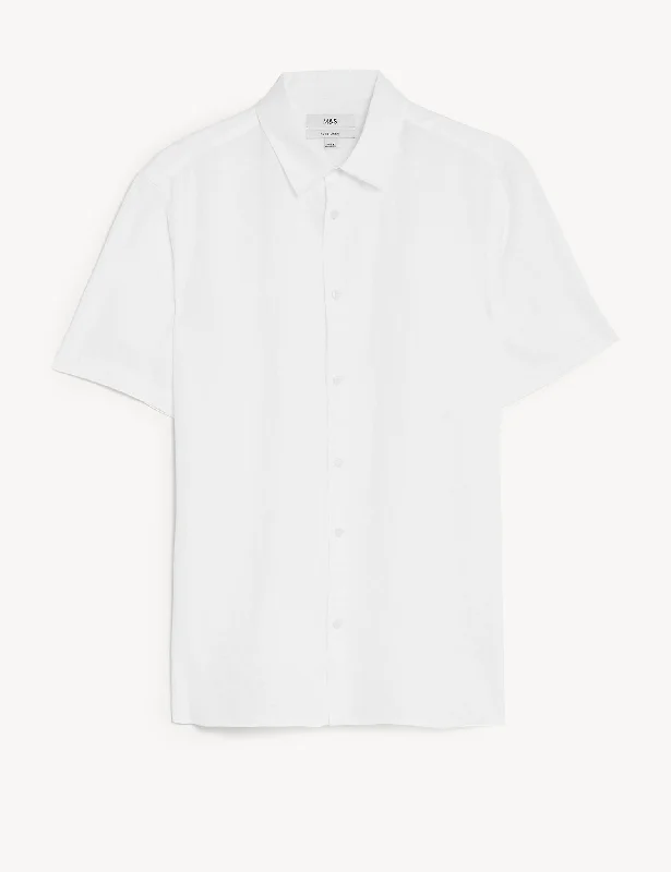 Men's Long - Line Oversized Casual Shirts in Dark Gray for a Relaxed and Modern LookPure Linen Shirt Men's Long - Line Oversized Casual Shirts in Dark Gray for a Relaxed and Modern LookPure Linen Shirt