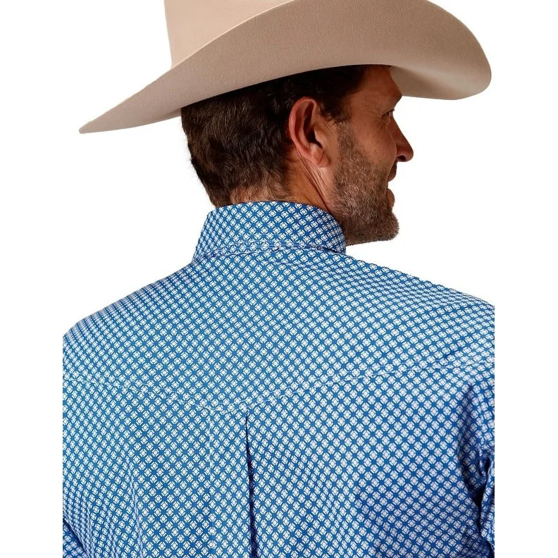 Men's Organic Cotton Casual Shirts with a Soft Handfeel for Everyday ComfortRoper Western Shirt Mens Long Sleeve Pockets Blue 03-001-0325-2022 BU Men's Organic Cotton Casual Shirts with a Soft Handfeel for Everyday ComfortRoper Western Shirt Mens Long Sleeve Pockets Blue 03-001-0325-2022 BU