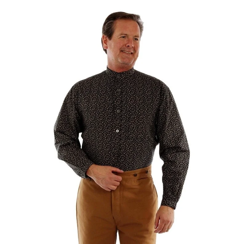 Men's Tailored Fit Checkered Casual Shirts in Multicolor for a Smart - Casual EnsembleScully Western Shirt Mens L/S Rangewear Vine Print Navy F0_RW355 Men's Tailored Fit Checkered Casual Shirts in Multicolor for a Smart - Casual EnsembleScully Western Shirt Mens L/S Rangewear Vine Print Navy F0_RW355