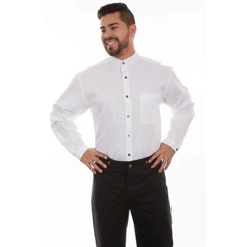 Men's Long - Line Oversized Casual Shirts in Dark Gray for a Relaxed and Modern LookScully Western Shirt Mens Long Sleeve Stripe Rangewear F0_RW221 Men's Long - Line Oversized Casual Shirts in Dark Gray for a Relaxed and Modern LookScully Western Shirt Mens Long Sleeve Stripe Rangewear F0_RW221