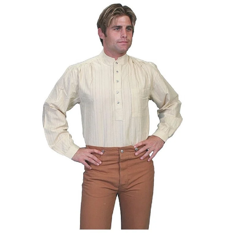 Men's Tailored Fit Checkered Casual Shirts in Multicolor for a Smart - Casual EnsembleScully Western Shirt Mens Old West Pull Over L/S Button F0_RW015 Men's Tailored Fit Checkered Casual Shirts in Multicolor for a Smart - Casual EnsembleScully Western Shirt Mens Old West Pull Over L/S Button F0_RW015