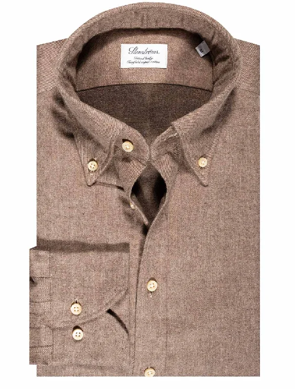 Men's Long - Line Oversized Casual Shirts in Dark Gray for a Relaxed and Modern LookSoft Cotton Twofold Shirt Brown Men's Long - Line Oversized Casual Shirts in Dark Gray for a Relaxed and Modern LookSoft Cotton Twofold Shirt Brown