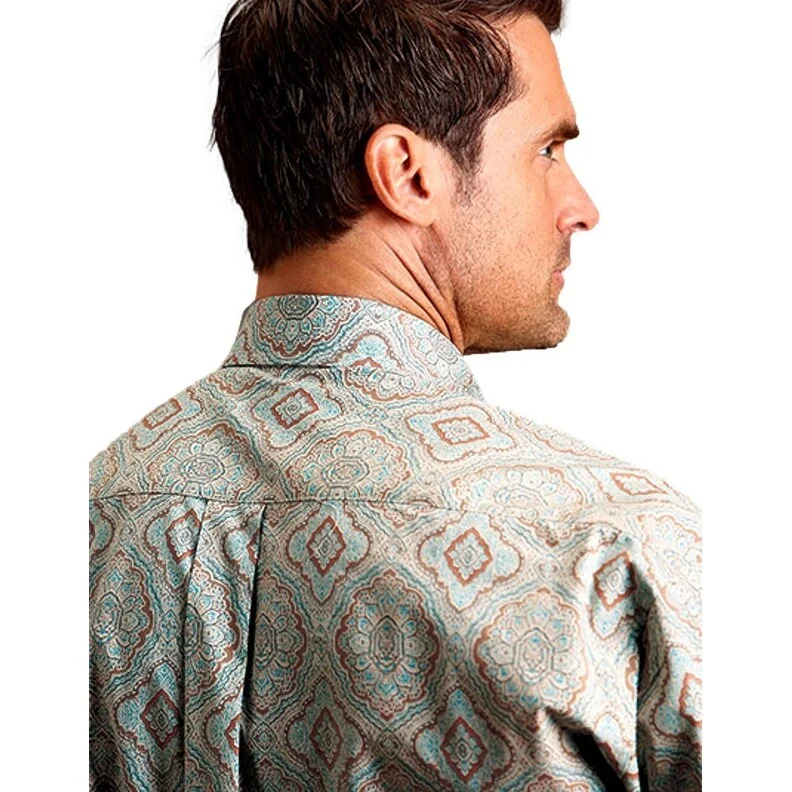 Men's Stretch - Fabric Casual Shirts in Navy Blue for a Comfortable and Flexible FitStetson Western Shirt Mens L/S Paisley Green 11-001-0526-0373 GR Men's Stretch - Fabric Casual Shirts in Navy Blue for a Comfortable and Flexible FitStetson Western Shirt Mens L/S Paisley Green 11-001-0526-0373 GR