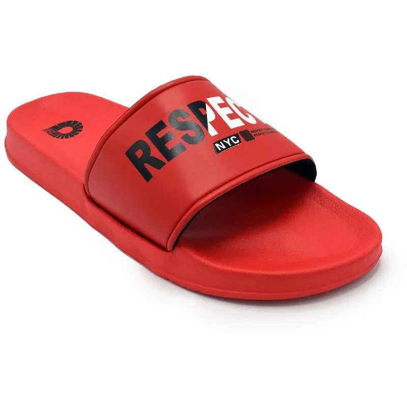 Akademiks Mens Signature Slip-On Pool Slides