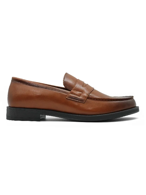 FAUX LEATHER PENNY LOAFER