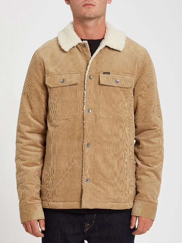 Keaton Jacket - DARK KHAKI