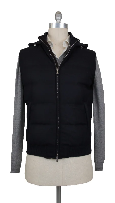 Mandelli Dark Blue Jacket Vest