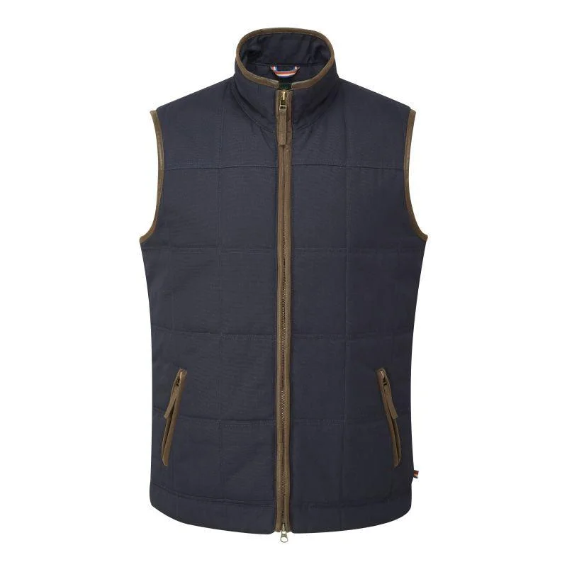 Alan Paine Kexby Mens Gilet - Navy