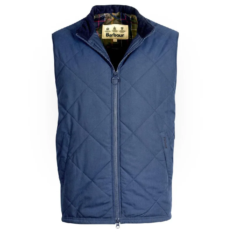 Barbour Kurt Mens Quilted Gilet - Navy