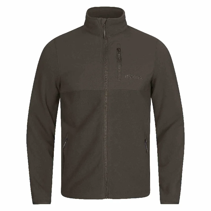 Harkila Fjell Mens Fleece Jacket - Shadow Brown