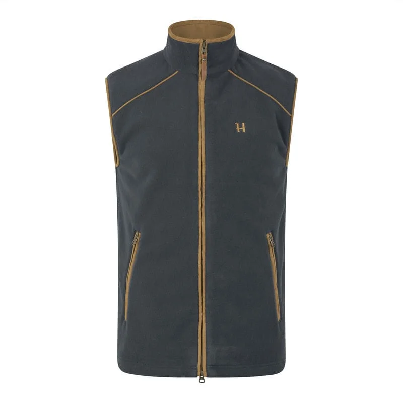 Harkila Sandhem 200 Mens Fleece Gilet - Dark Navy