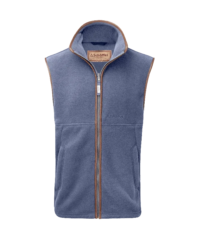 Oakham Fleece Gilet - Stone Blue