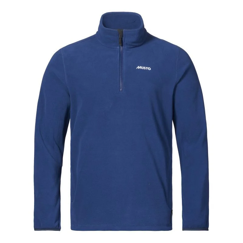 Musto Snug 2.0 Mens Polartec 1/4 Zip Fleece - Dark Cobalt