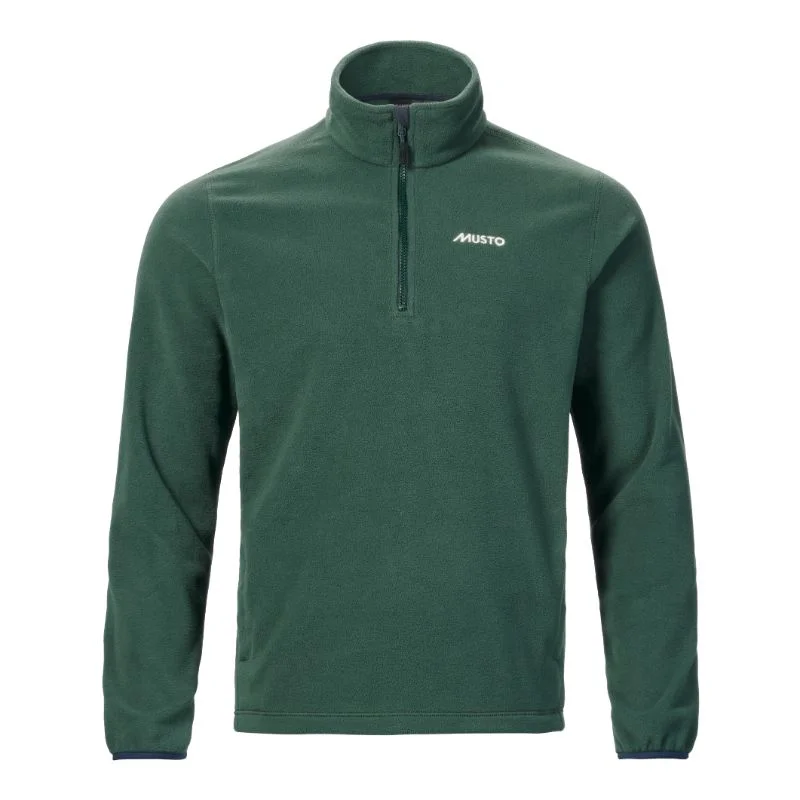 Musto Snug 2.0 Mens Polartec 1/4 Zip Fleece - Darkest Spruce