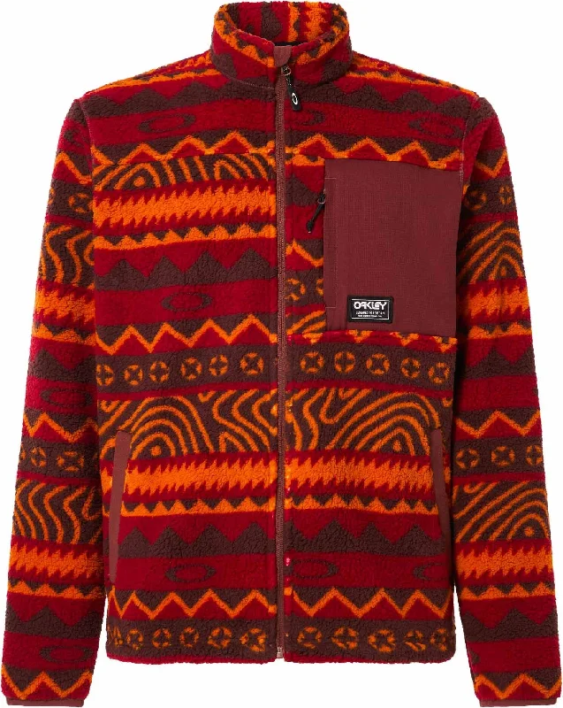 OAKLEY Mountain Sherpa Crew Grenache Norway Pattern