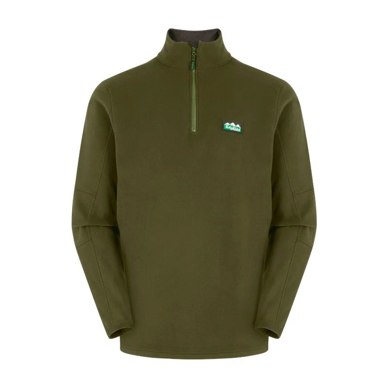 Ridgeline Narvik 1/4 Zip Mens Fleece Jumper - Ivy Green