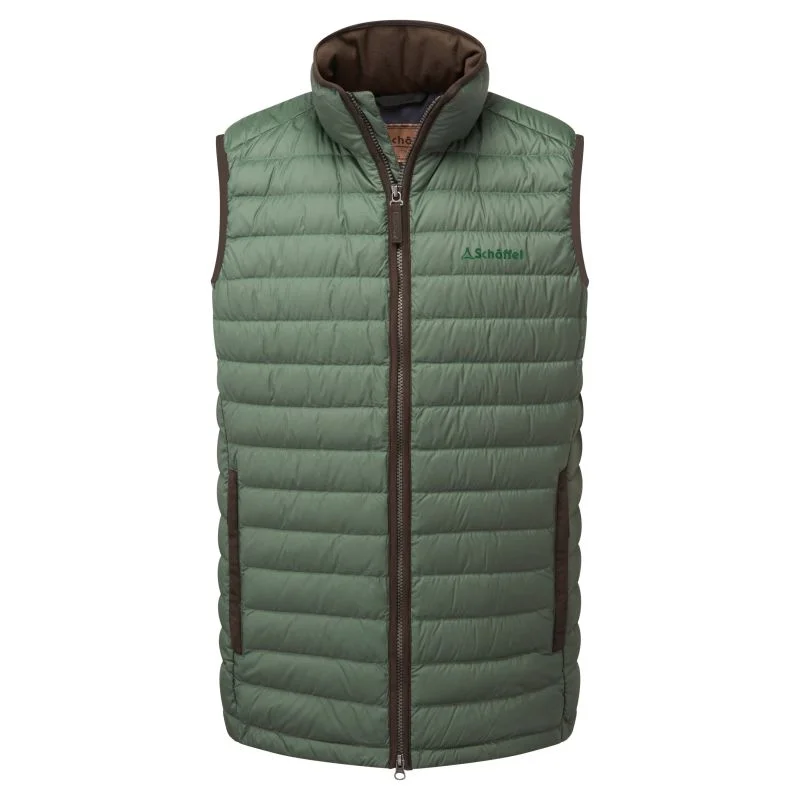 Schoffel Bowden Down Mens Gilet - Pine Green