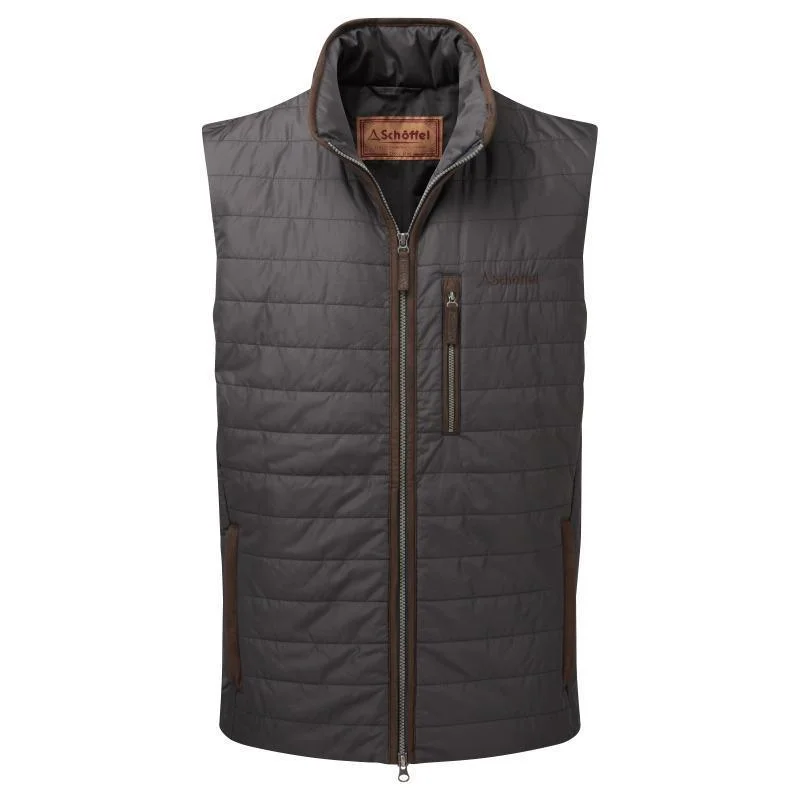 Schoffel Brora Mens Gilet - Charcoal