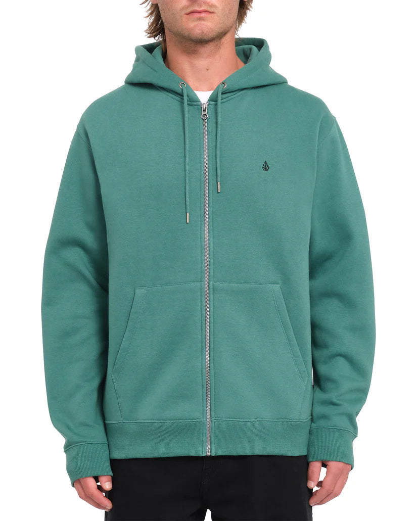 VOLCOM Single Stone Zip Hoodie Sea Green