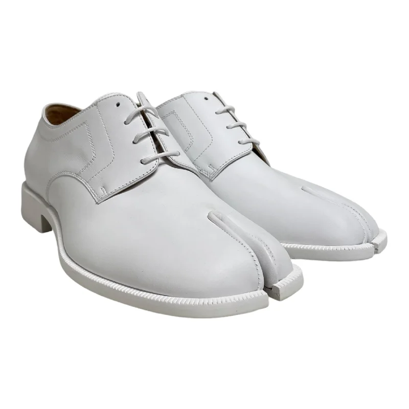 Maison Margiela/Dress Shoes/US 8/Leather/WHT/all white derbys