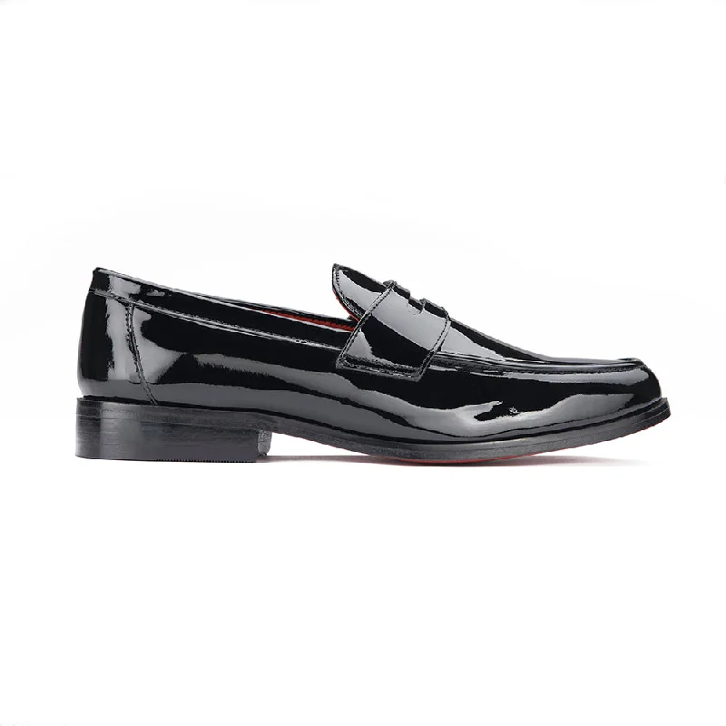 Benson Penny Loafer Dress Shoe - Black