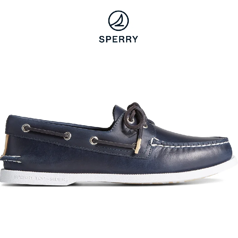 Men's Authentic Original Pullup Boat Shoe - Navy (STS24247)