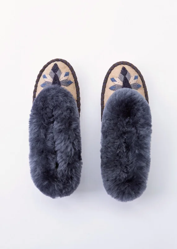 Men's Sheepskin Moccasins – Salt Plains