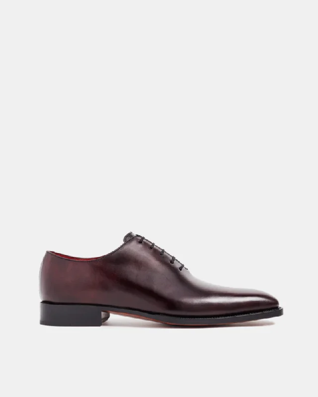 Oxblood Wholecut Oxford Dress Shoe