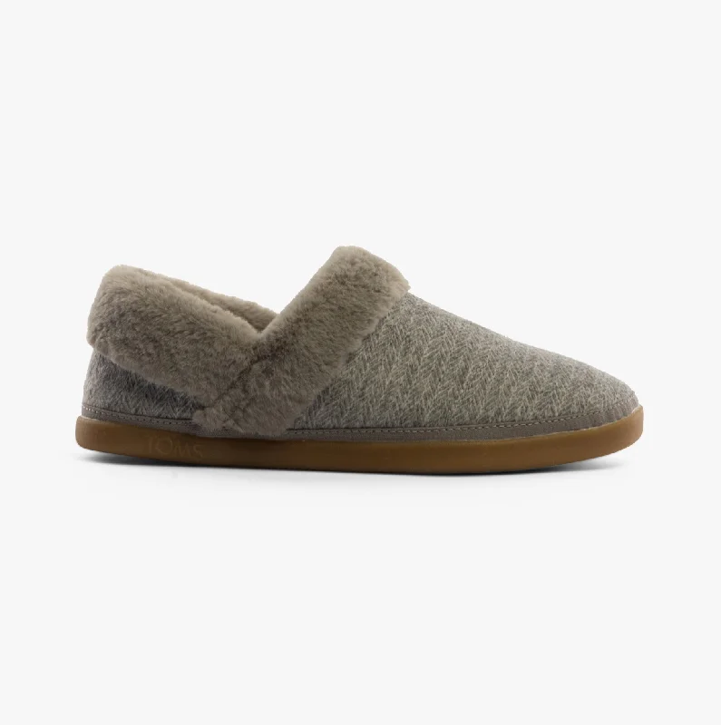 OSLO Womens Slippers Grey