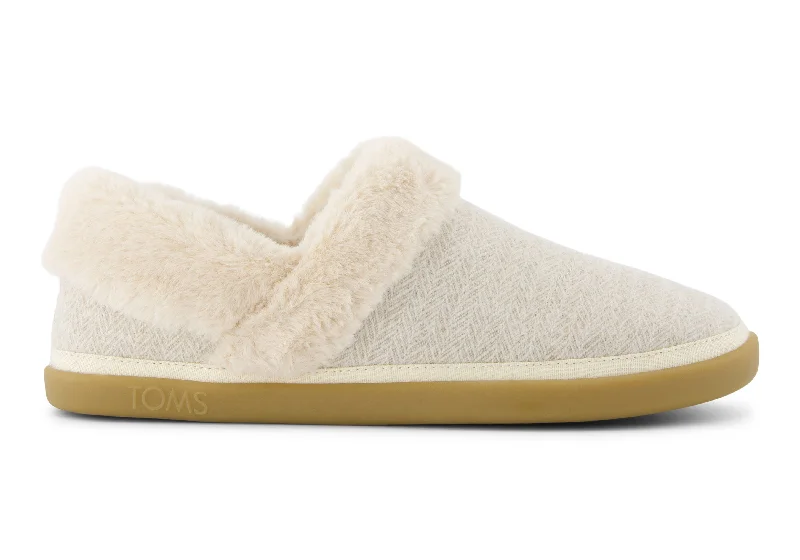 OSLO Womens Slippers Natural