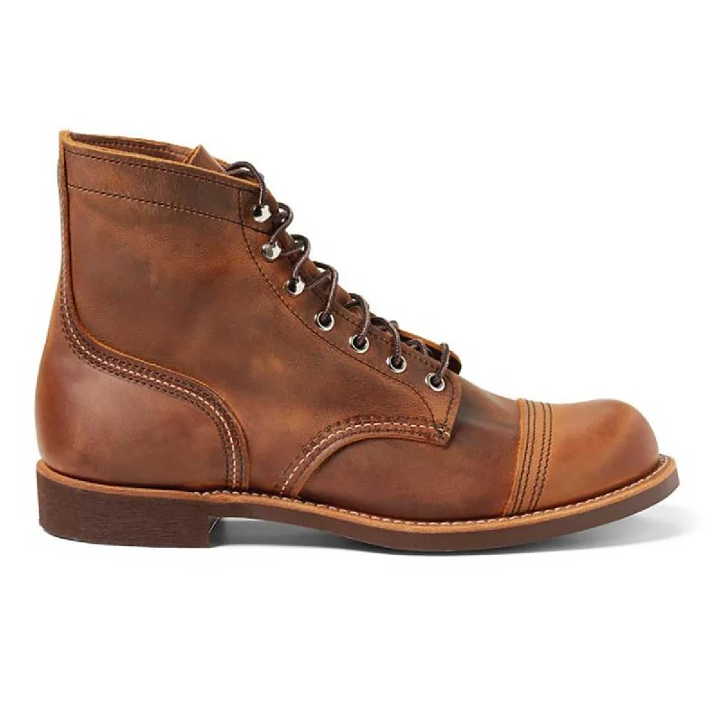 Red Wing Men's Iron Ranger 8085 Copper Rough & Tough