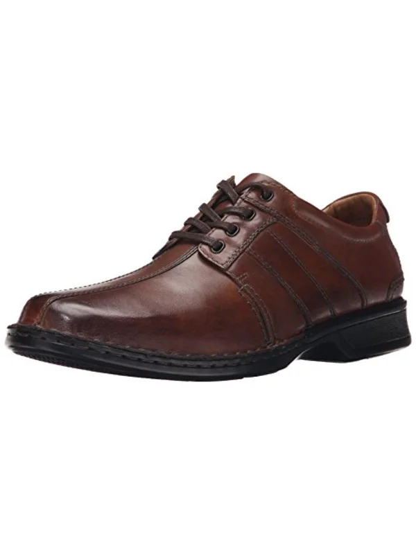 Touareg Vibe Mens Leather Distressed Oxfords