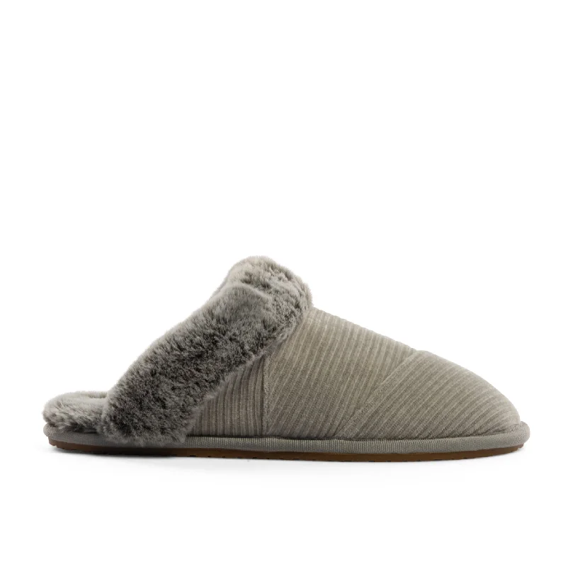 VALERIE Womens Slippers Grey