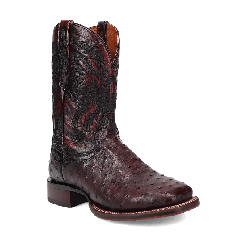 ALAMOSA FULL QUILL OSTRICH BOOT