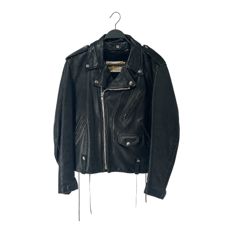 Vintage/Schott/Leather Jkt/40/Leather/BLK/70S PERFECTO BIKERVTG GRAIL