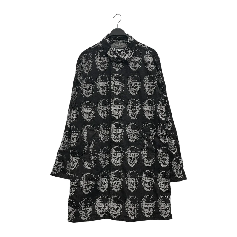 Supreme/Hellraiser Trechcoat/XL/Cotton/BLK