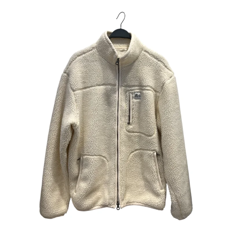 AIME LEON DORE/Jacket/XL/Wool/CRM/MESHINSDIE,WHITE&GOLDTAG,FLE