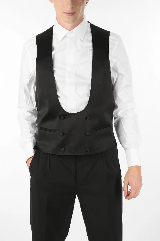 Corneliani Silk Double Breasted ACADEMY CERIMONY Waistcoat