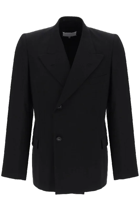 Maison Margiela Men's Double-Breasted Wool Jacket